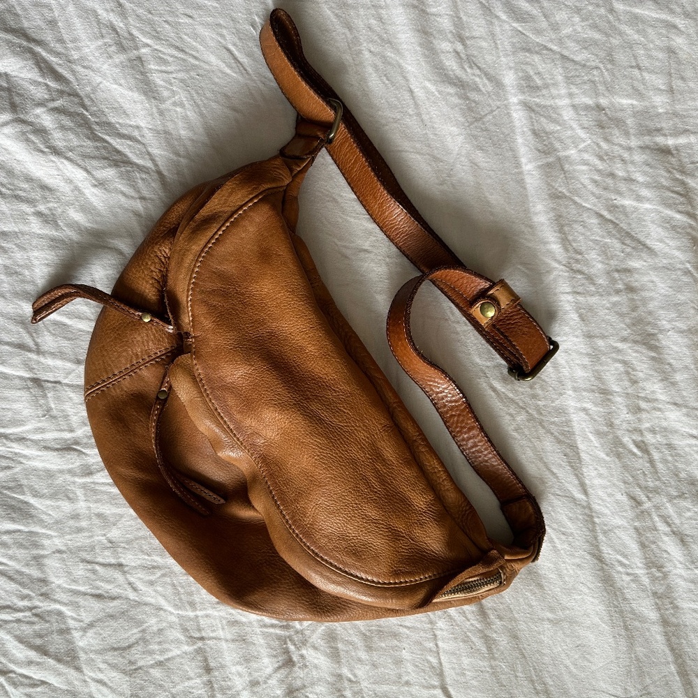 Italian Leather Sling Bag